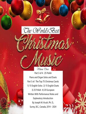 cover image of The World's Best Christmas Music Volume Three